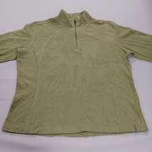 Columbia AL2639 Women’s Green Glacial 1/4 Zip Fleece Sweatshirt Size Medium image 13