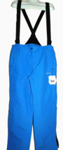 Biting Blue Men Insulated Padded Overalls Suspenders Skiing Pants Sz US ... - £57.98 GBP