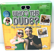 Who&#39;s The Dude Hilarious Charades Goliath Games W/ Inflatable Dude SEALED NEW - £23.69 GBP