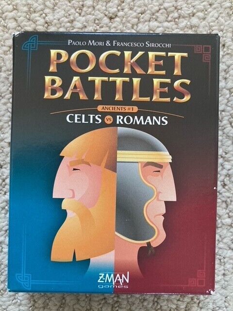 Pocket Battles Celts Vs Romans - 100% Complete - Z-Man Games Rare, Out o... - $30.00