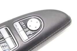 07-09 MERCEDES-BENZ W221 S600 MASTER WINDOW SWITCH BLACK LEATHER E4156 image 3
