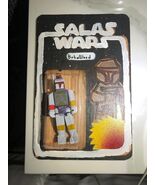 2019 SDCC DKE TOYS BOBAWOOD #34/40 Wooden Package Hand #d &amp; Signed - €172,08 EUR