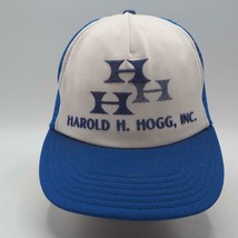 Vintage Harold Hogg HHH Mesh Adjustable Snapback Trucker Farmer Hat Cap - £30.53 GBP