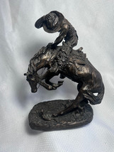 The Rattlesnake New England Collectors Society Fredric Remington Bronze ... - £79.60 GBP