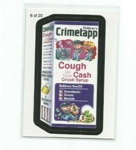 Children's Crimetapp 2010 Topps Wacky Packages Stickers WACK-O-MERCIALS #6 Of 20 - $4.99