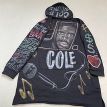 J Cole Airbrush Hoodie Size XL TALL (See Measurements) Unique Album - $49.49