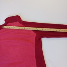 Columbia XL6624 Women's Red 1/4 Zip Pullover Sweatshirt Lightweight Size Large image 8