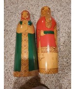 Matpewka Hand Painted Russian Bottle Holder Set - $1,843.40 MXN