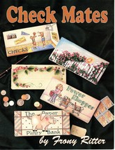 Check Mates Folk Art Checkbook Covers Vintage Tole Painting Instructions - £3.94 GBP