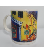 Starbucks Coffee Mug Van Gogh Café at Night D. Burrows Chaleur Art READ - £12.54 GBP