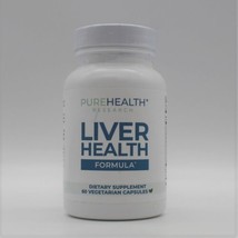 Pure Health Research Liver Health Formula 60 Vegetarian Capsules Exp: 10/2024 - £26.39 GBP