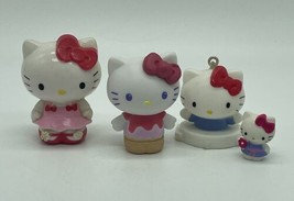 Hello Kitty Series 2 Pink Costume/Red Bow 1.5&quot; Mini Figure Sanrio &amp; Othe... - £8.88 GBP