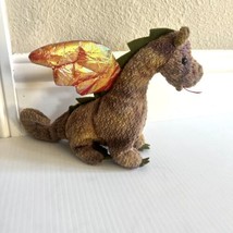 Ty Beanie Baby Scorch the Dragon w/Iridescent Wings magic 1998 medieval - £6.98 GBP