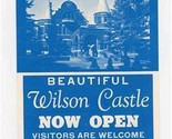 Wilson Castle Brochure Proctor Vermont 1960&#39;s - $17.82