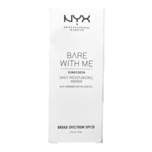 Bare With Me! NYX Professional Makeup Moisturizing Primer SPF30 Sativa Oil - $12.19