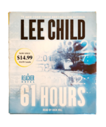 2010 Lee Child 61 Hours Audio Book On CD Jack Reacher Dick Hill 5 Discs F21 - €17,04 EUR
