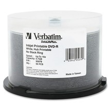 Verbatim -95079 - DVD-R DataLife Plus Recordable Media - 50 Pcs. - £39.92 GBP