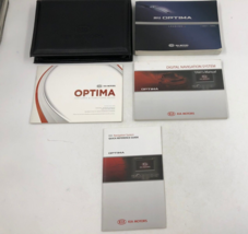 2012 Kia Optima Owners Manual Set with Case OEM A01B02084 - $13.49