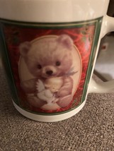Christmas Mug, Teddy Bear with Sleeping Little Angel. - £9.96 GBP