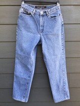 Dkny Vintage High Rise Mom Jeans Medium Wash Straight 1980s 90s Y2K See Measure - £32.54 GBP