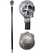 Ebros Gothic Celtic Astrology Skull Decorative Prop Walking Cane Accessory - €36,69 EUR