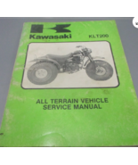 OEM Service Repair Manual 1983 Kawasaki KLT200 99963-0055-01 Used-
show ... - $42.07 CAD
