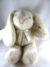 Plush Creations 17&quot; Easter Bunny Long Ears Rabbit 1994 Light beige Lush ... - $24.74