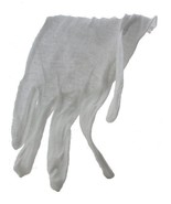 Large White Cotton Glove for Handling Coins, Lightweight, 12 pairs - £8.80 GBP