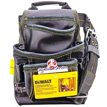 DEWALT DG5433 10 Pocket Heavy Duty Top Grain Leather Carpenter&#39;s Nail To... - $55.72