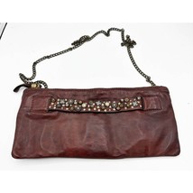 Campomaggie 25 02 1961 Teodorano Italia Studded Distressed Leather Handbag - £175.86 GBP