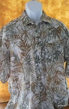 Daniel Cremieux  Hawaiian Shirt 100%  Linen XL Floral - £14.12 GBP