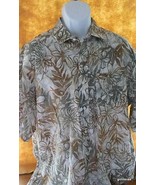 Daniel Cremieux  Hawaiian Shirt 100%  Linen XL Floral - £14.16 GBP