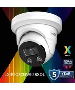 LXIP3C82NWI-28SDL IP 8MP 2.8mm Color 98ft LED Mic/Speaker Deterrence NDA... - $366.19