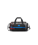 Tumi Mason Duffel Bag Grey/Blue OS B4HP $625 Missing Name Tag No Keys - $299.95