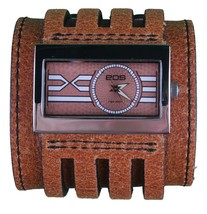 EOS Caseology pelle Marrone Metro Orologio da Polso - $74.06