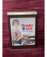 Pillsbury Hungry Jack Tin Pancake Mix Box Vintage Collectable - $14.87