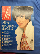 Fursie Deutsch Magazine May 1967 Fur Sie Rare Vintage German Europ EAN Fashion - £22.16 GBP