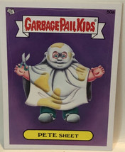 Pete Sheet Garbage Pail Kids trading card 2012 - $1.97