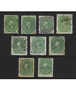 MÉXICO - CLASICOS. Yvert nsº 77/85 usados y 4 sellos defectuosos/muy def... - $18.60 MXN