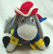 Disney World 2000 Winnie the Pooh 4TH OF JULY EEYORE 6&quot; Bean Bag Stuffed... - $14.85