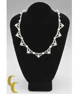 Tiffany &amp; Co.5.00 Karat Diamant &amp; Pearl Platin Halskette - $21,503.37