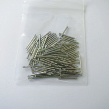 F88670 Pack of 100PCs Double Knurled Pins For Watch Band Bracelet Special Sizes - £11.86 GBP