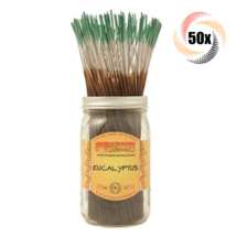 50x Wild Berry Eucalyptus Incense Sticks ( 50 Sticks ) Wildberry Fast Shipping! - $11.75