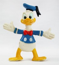 VINTAGE 1970&#39;s Walt Disney Donald Duck 5&quot; Bendable Action Figure Hong Kong - £15.76 GBP
