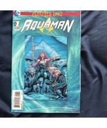 #1 “AQUAMAN” Futures End: New 52 2014 “Lenticular  3D”  Motion Cover DC ... - $3.95