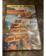 Open Season Trilogy 1-3 Triple Feature (DVD) New Sealed Animated Kids Fl... - $8.35 CAD