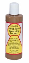 Amazing Maui Babe All Natural Fast Tan Browning Lotion (Choose size and ... - $16.99+