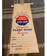 Quality Farm Bureau Seeds Vintage Antique Canvas Bag Sack Co-op Cooperative - €5,00 EUR