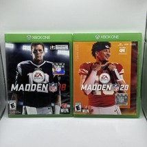 Madden NFL 18 - Xbox One &amp; Madden NFL 20 Xbox One Fast Free Shipping - £8.81 GBP