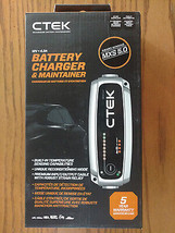 NEW CTEK MXS 5.0 12 Volt 12V Car Battery Smart Charger Maintainer &amp; Cig Adapter - £86.19 GBP